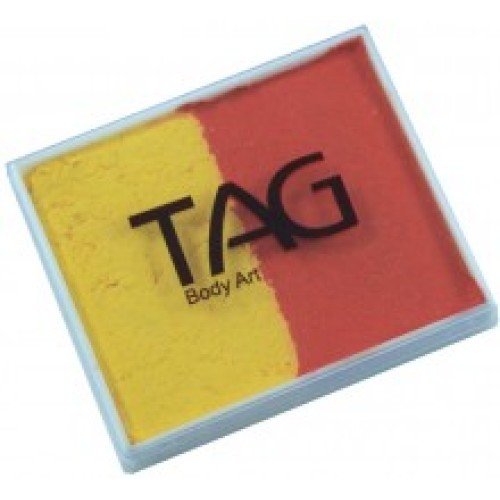 Tag Body Art 50g Split Cake Orange Yellow (Orange / Yellow)